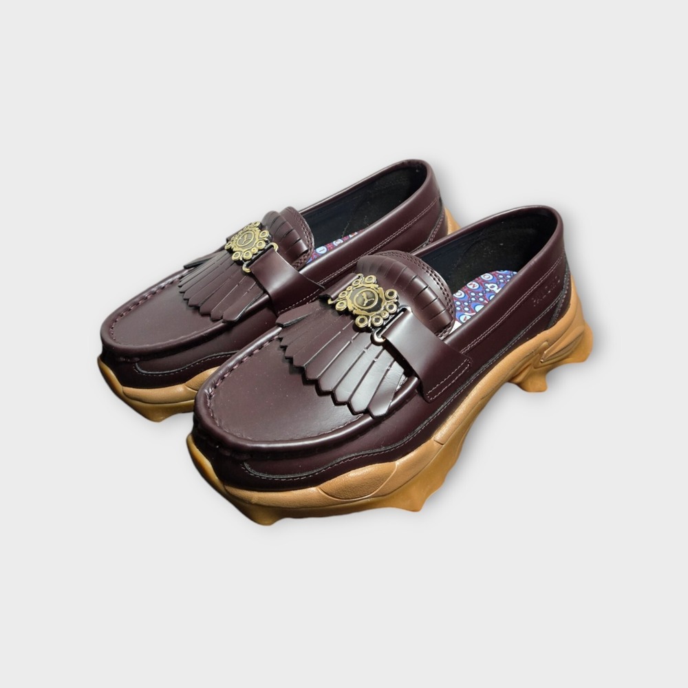 Puma Palomo X Nitefox Loafers Lather Casual Shoes 386683-01 Men's Size 7.5